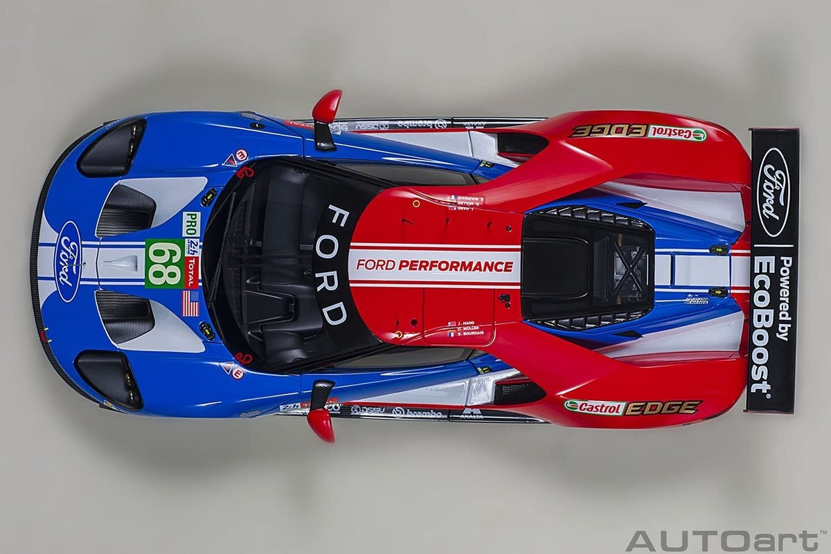 AUTOart 1/18 FORD GT 2019#68 Le Mans 24H LMGTE Pro Class Blue