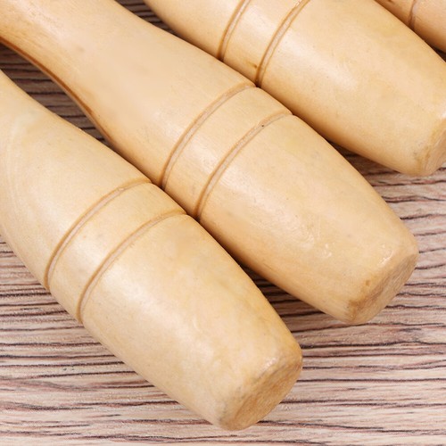 10 Pcs Lime À Manche En Bois collections Poignée Pour Outil De Coupe Aux Femmes