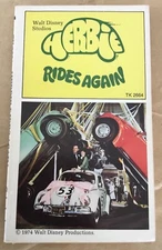 Herbie Rides Again book film novelization 1974 Mel Cebulash pbk Walt Disney 1st