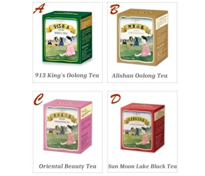 [天仁茗茶] TENREN Oolong/Alishan/Sun Moon Lake Black/Oriental Beauty Tea 10bags/box