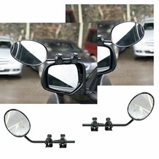 Pair of Convex Caravan Car Extension Towing Mirrors fits Honda