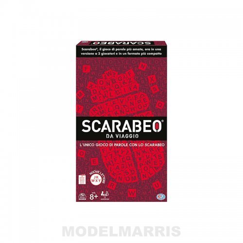 Editrice Giochi Scarabeo Extra – 2 Giochi In 1: Espansione Per Il Classico E Nuova Sfida A 2 Giocatori, 8+ Anni