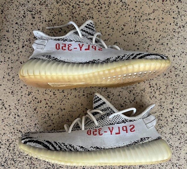 yeezy 350 zebra size 12