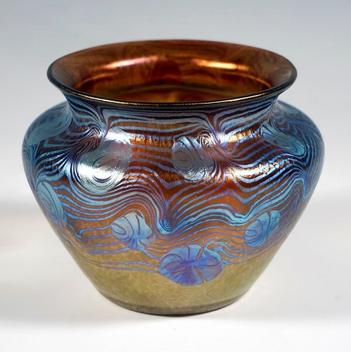 Lötz Vase Jugendstil Art Nouveau Vase Loetz Argus Phänomen Bohemia Genre 2/351 - Picture 4 of 7