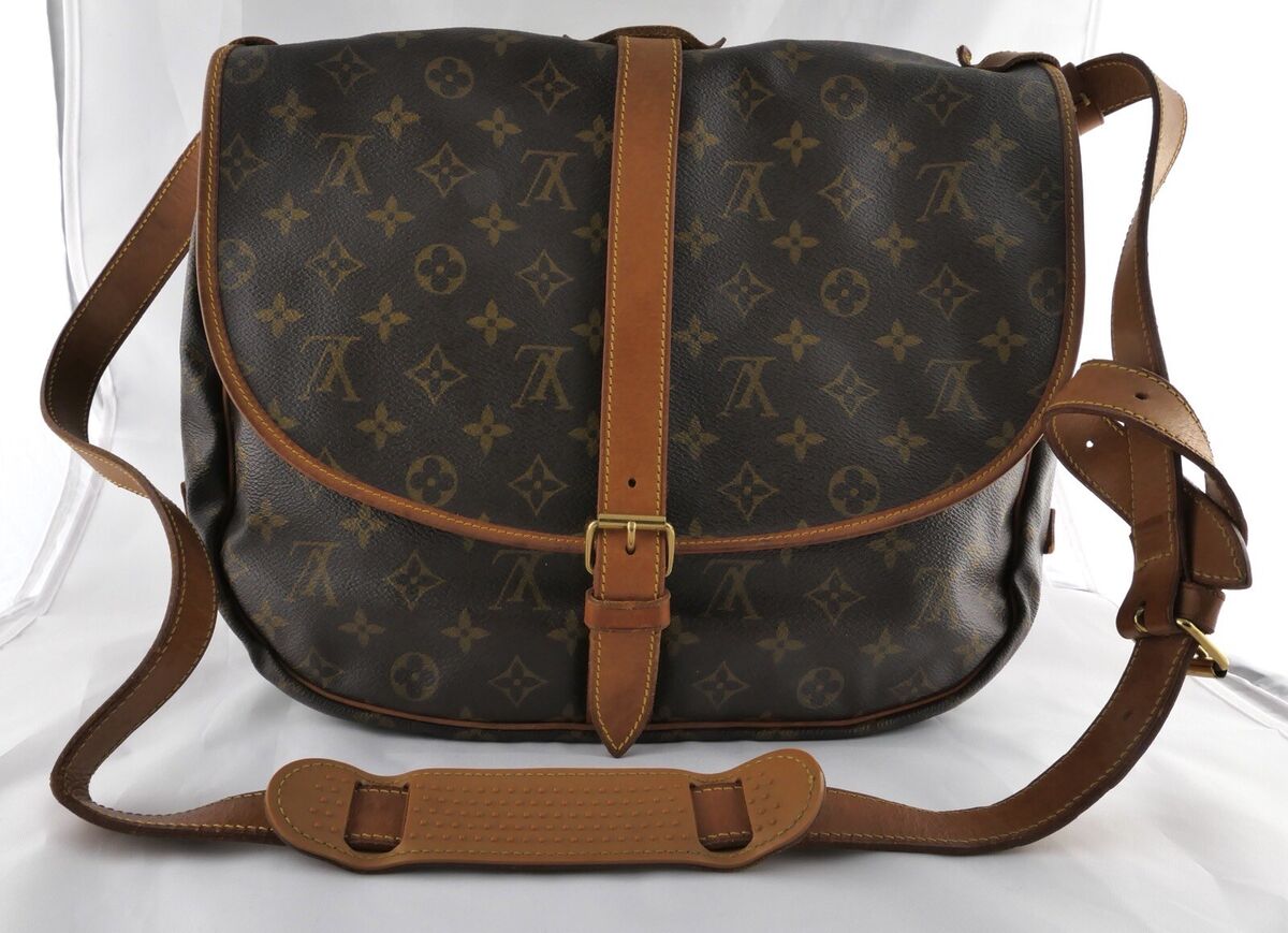 LOUIS VUITTON Monogram Canvas Saumur 30 Bag - The Purse Ladies