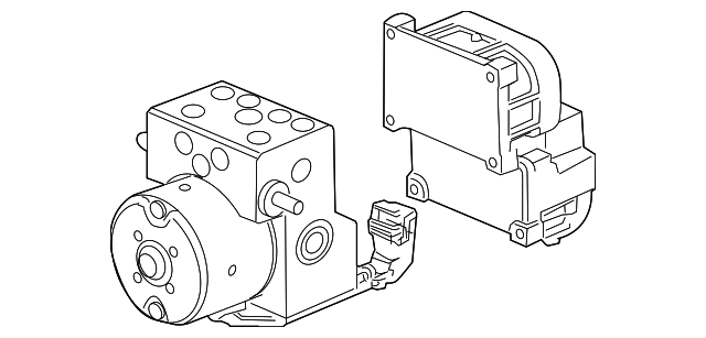 Genuine GM Valve Assembly-Brake Press Module (W/   Elek Brake & 15812284