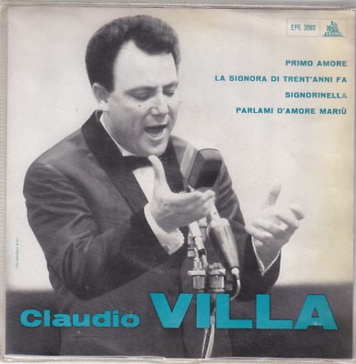 CLAUDIO VILLA - Erste Liebe + 3 E.P. 7''