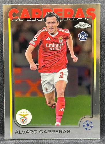 2024-25 Topps Chrome UCC Alvaro Carreras RC #181