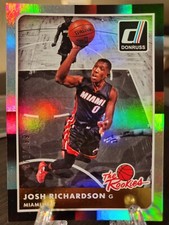 2015-16 Panini Donruss The Rookies /199 Josh Richardson Silver Holo #2 Heat 