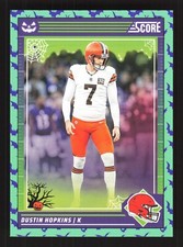 2024 Panini Score-A-Treat Green Bats #69 Dustin Hopkins - Cleveland Browns