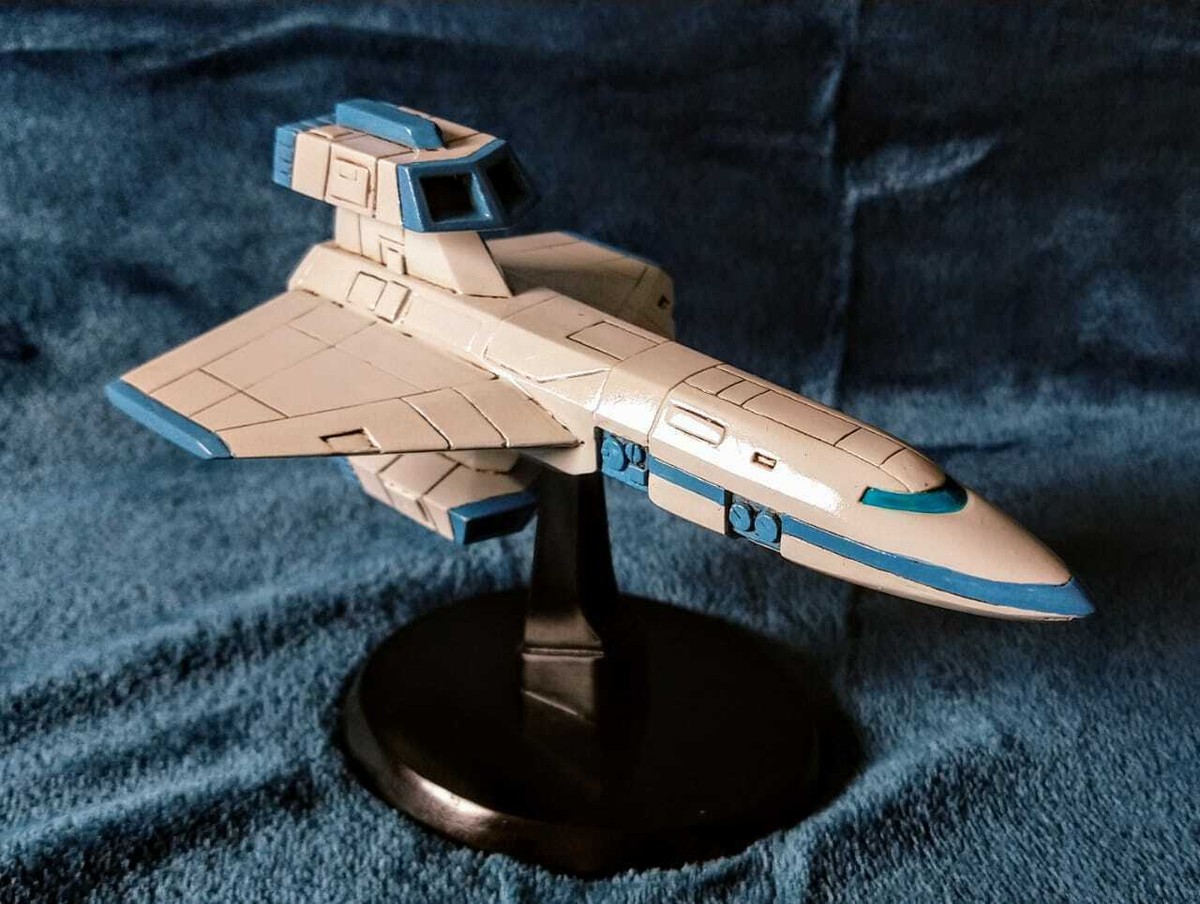 GALAXY RANGERS RANGER-1 STARSHIP - RESIN MODEL - HAND MADE