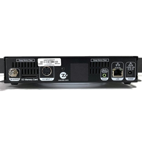 ZeeVee ZV Pro ZVp610 YPrPb VGA in QAM out Encoder Modulater w/ Adapter - Picture 4 of 4