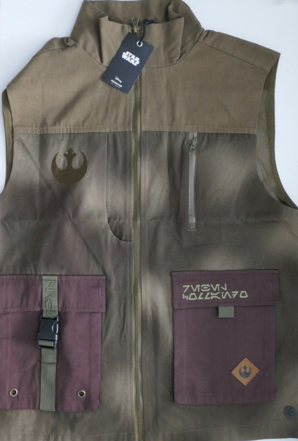 Star Wars REBELLION CARGO VEST ENDOR Heroes ROTJ Alliance Men Women MEDIUM