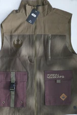 Star Wars REBELLION CARGO VEST ENDOR Heroes ROTJ Alliance Men Women MEDIUM