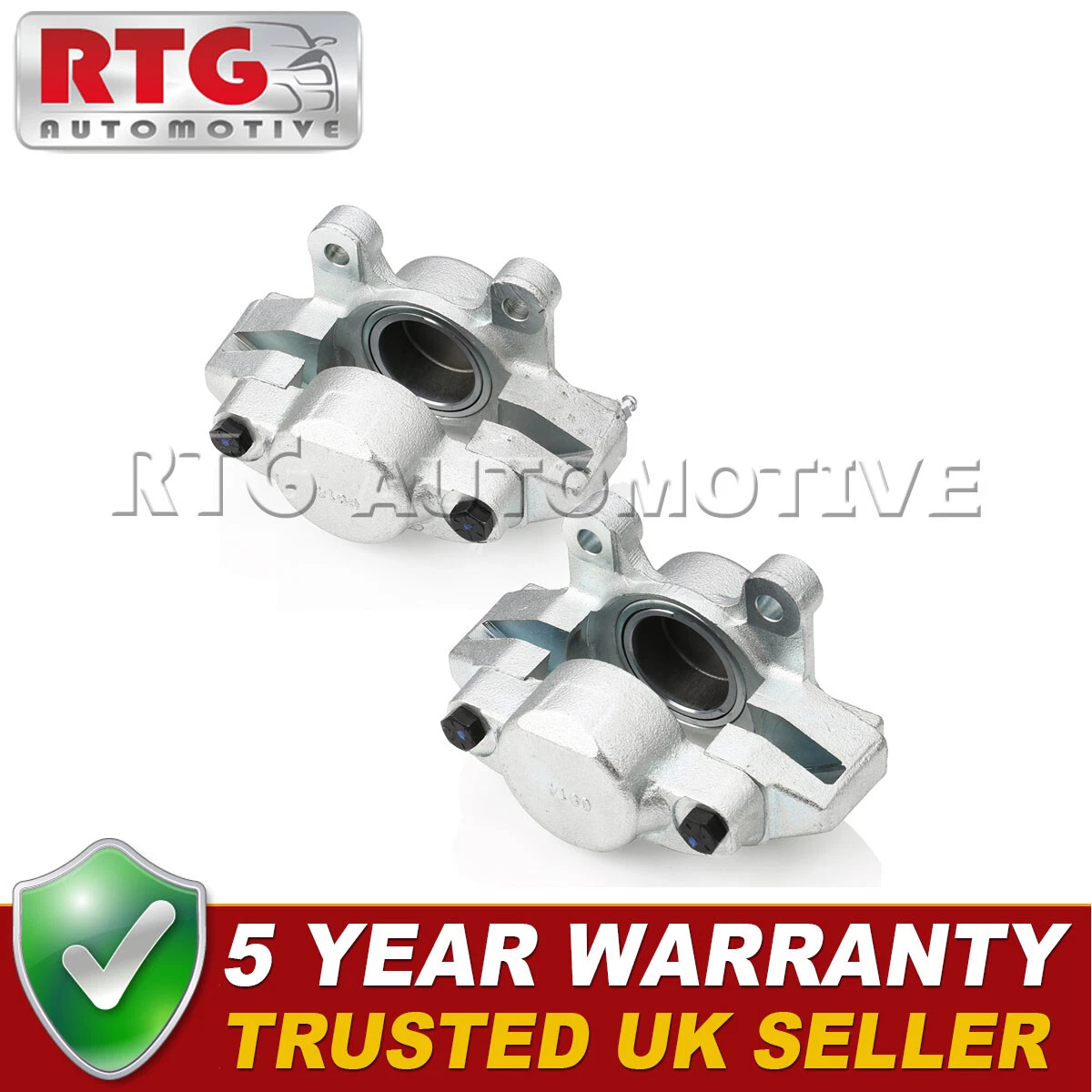 Bigg Red Front Brake Caliper Seal Rebuild Kit & Pistons For MG MGB / MGB GT 1966-80 - 4 Pistons, 54mm, BRKP469