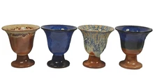 Pythagoras Cups with multicolor theme Pythagorean cup set of 4