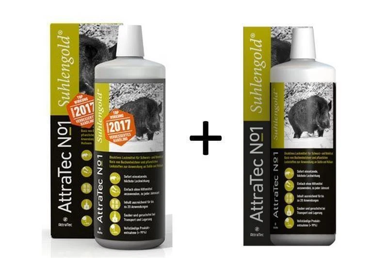 AttraTec No.1 Suhlengold Doppelpack - neue und alte Version (25,90 EUR/l)