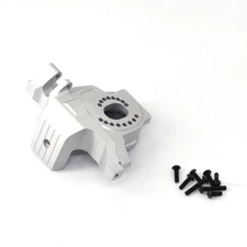 RC Hop Ups CNC Aluminum Motor Mount Set (Silver) For TRX-4 & TRX-6 Models
