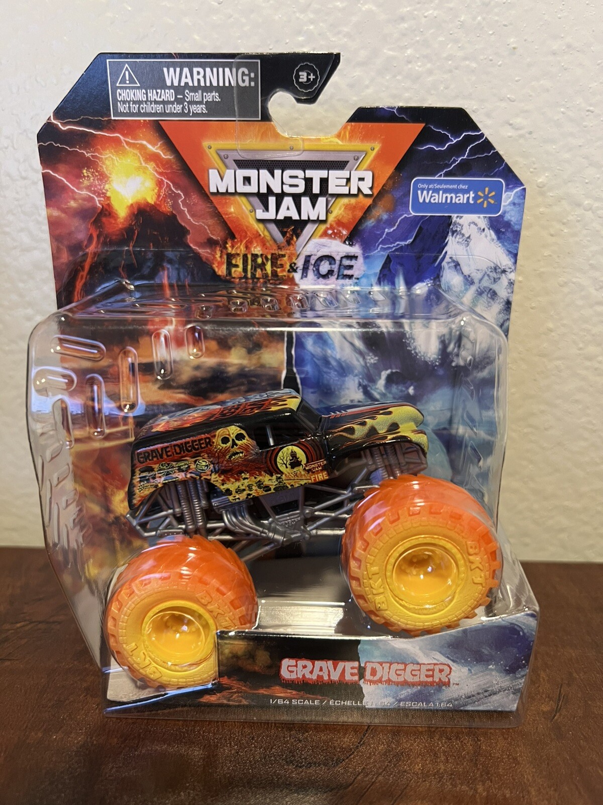 Fire And Ice Monster Monster Truck Juguete Walmart Monster Jam