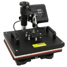 6 IN1 Combo Heat Press 12"x15" Transfer Machine T-Shirt Sublimation Swing Away