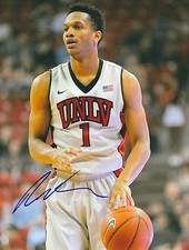 Signed  8x10 RASHAD VAUGHN UNLV Autographed Photo w/COA