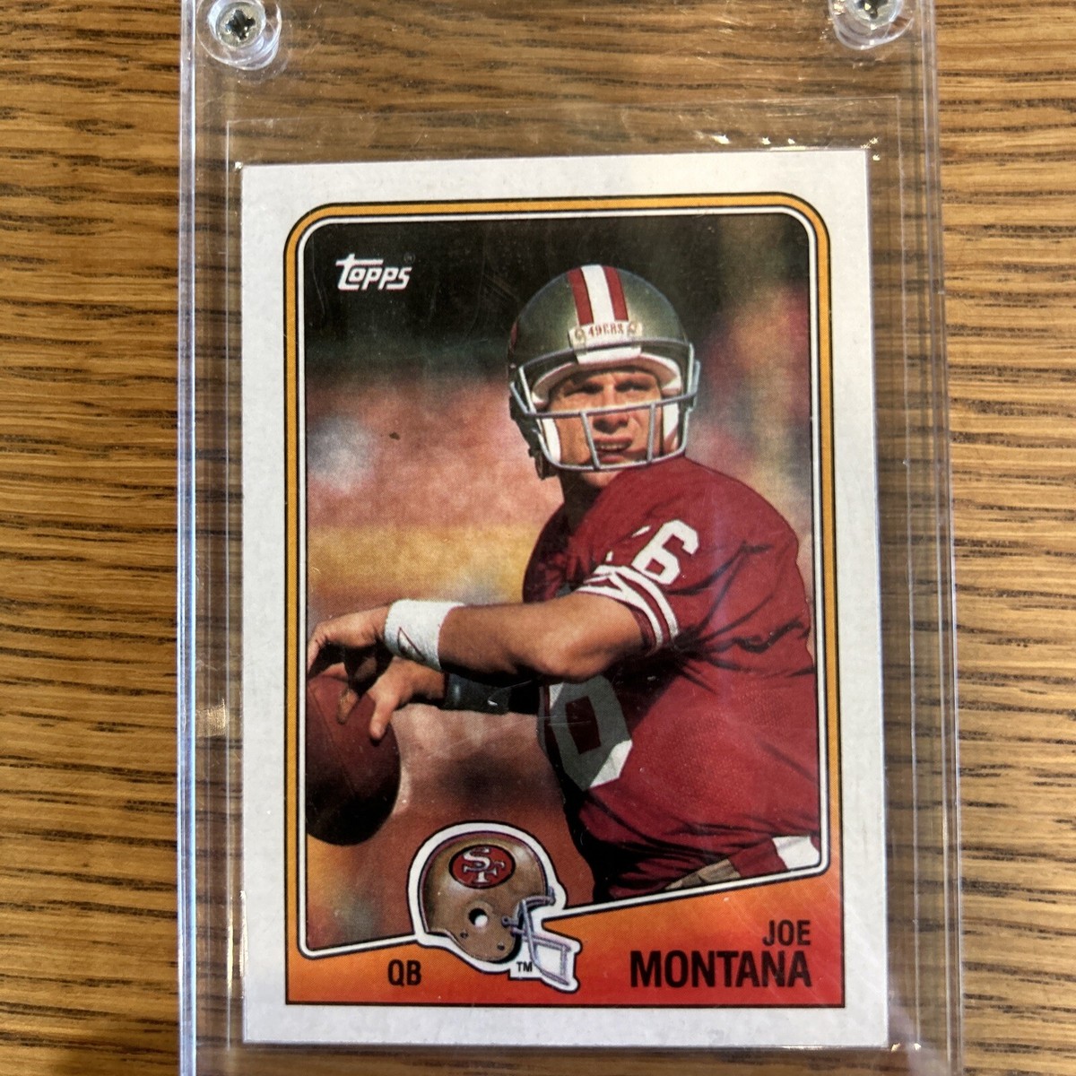 NFL Joe Montana ルーキーカード 1988 Topps - #38 Joe Montana | eBay