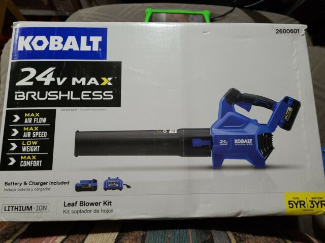 Kobalt Battery Handheld Leaf Blower - Thumbnail 4