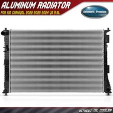 Crossflow Radiator w/ 1.02 inch Core for Kia Carnival 2022-2024 V6 3.5L Van 4-dr