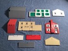 Plasticville Lot of 2 Story Colonial House Parts  O-Gauge  - 10 pcs. — photo 1