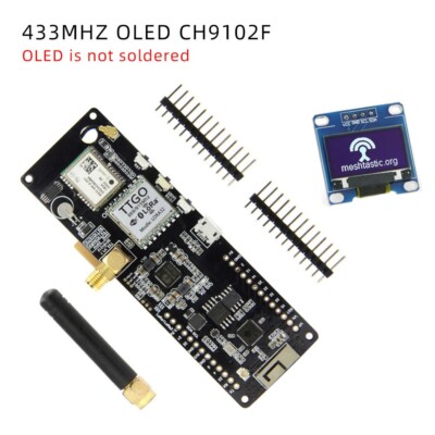 LILYGO Meshtastic T-Beam V1.2 ESP32 LoRa GPS Wifi Bluetooth Development Board