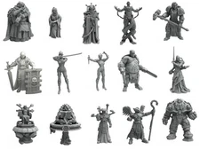 Heresy Lab Inquisitors 28mm Witch Hunters Imperial Guard Miniatures