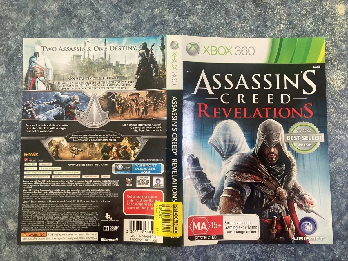 Assassin's Creed: Revelations for XBOX 360 