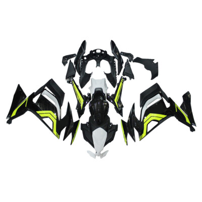 Black Yellow Fairing Kit for Kawasaki Ninja 650R 2020 21-2023 Injection Bodywork