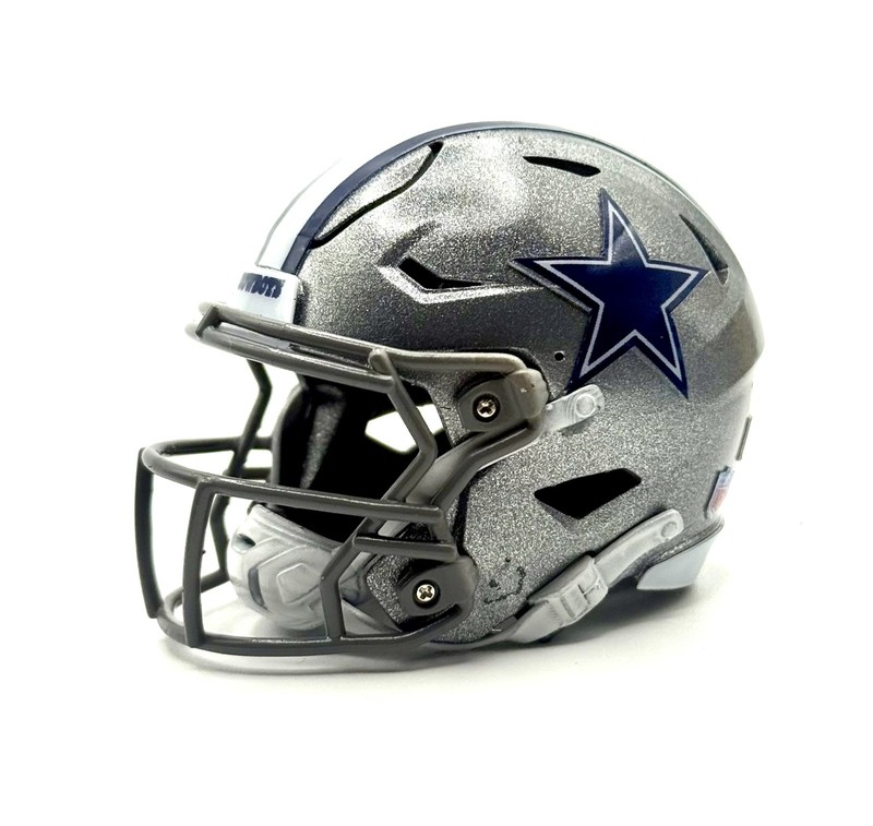 Custom Dallas Cowboys Pocket Pro Helmet Riddell 3d printed