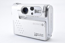 Sony DSC-F77 Cyber-shot 4.0MP Digital Camera Silver Compact From Japan Used