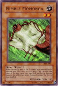 YuGiOh Nimble Momonga TP4-EN014 Common Englisch Excellent unl.