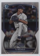 2023 Bowman Draft Chrome Refractor TJ Nichols #BDC-153 6u5