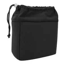 Camera Insert Bag Shockproof DSLR Lens Padded Case Nylon Material Carrying Black