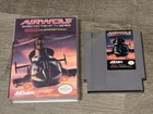 Airwolf Nintendo Nes w/Clamshell Case Cleaned & Tested Authentic