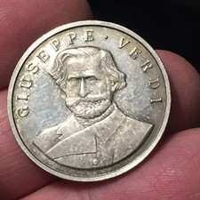 MILANO - MONETA/MEDAGLIA GIUSEPPE VERDI - TEATRO ALLA SCALA