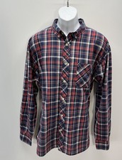 Nautica Mens Long Sleeve Button Down Shirt Sz XL Multi Color