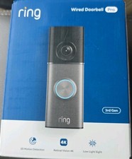 Ring Wired Doorbell Pro 4K (Newest Model)***BRAND NEW***FACTORY SEALED***