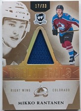 2018-19 UD The Cup Tri-Laterals Mikko Rantanen /33 Avalanche Stars