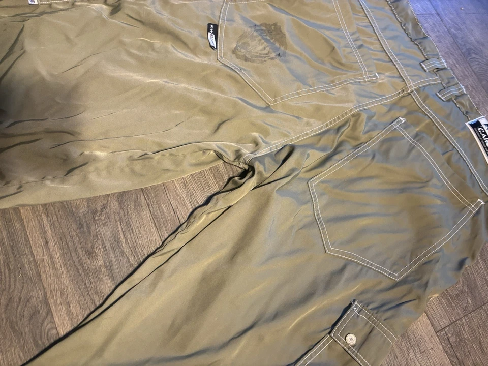 Pantalones cargo Kikwear vintage verdes talla 36 para hombre skate Foto 4 de 4