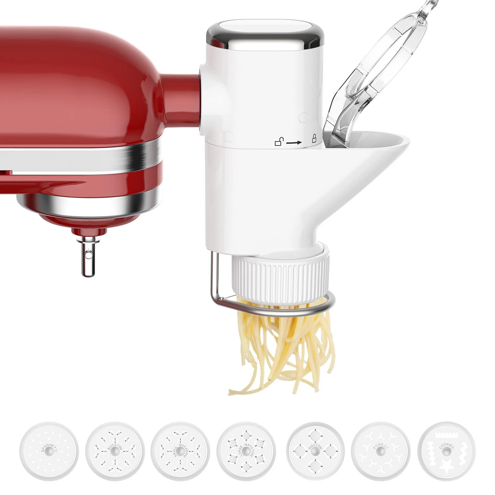 Gourmet Pasta Press Attachment for KitchenAid Stand Mixers, Pasta Attachment...
Opens in a new windo