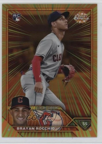 2023 Topps Chrome Brayan Rocchio RAW
