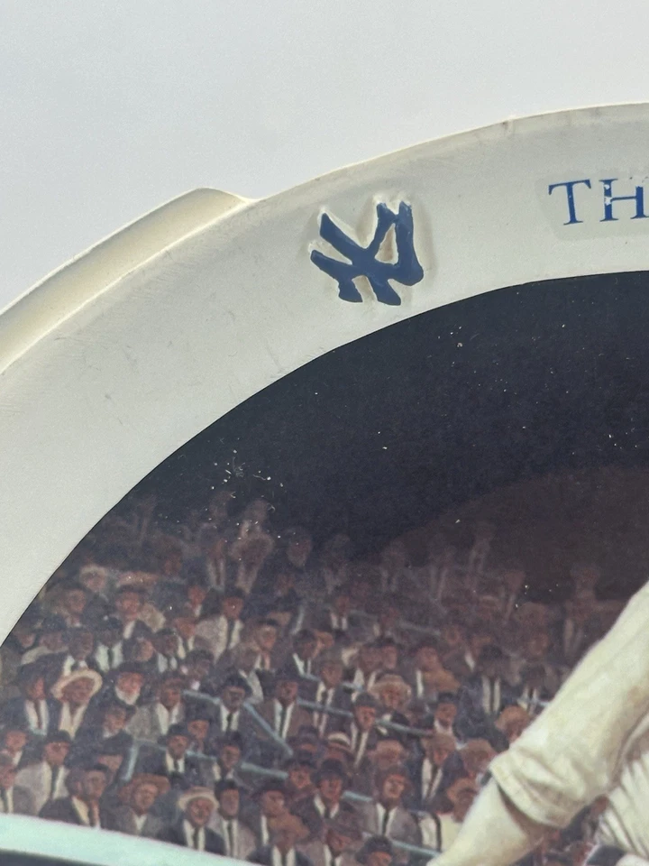 BABE RUTH SULTAN OF SWAT PLATE BRADFORD EXCHANGE YANKEE STADIUM 75th ANNIVERSARY - Image 4 of 4