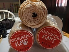 Vintage Showcraft Oriental Knit Poly-olefin 100yds 6mm cord