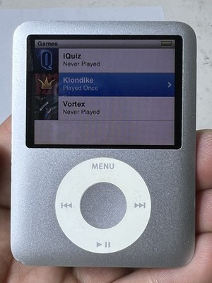 未使用/未開封 iPod nano 第3世代 4GB シルバー A1236 Apple iPod Nano 3rd Generation 4GB Silver A1236 - Tested | eBay