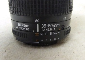 Nikon AF 35-80mm f/4-5.6 D Zoom Lens for Nikon Digital SLR Cameras+ filter